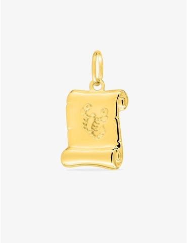 Pendentif plaqué or...