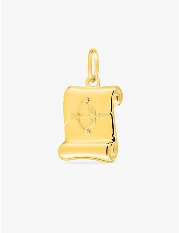 Pendentif plaqué or...