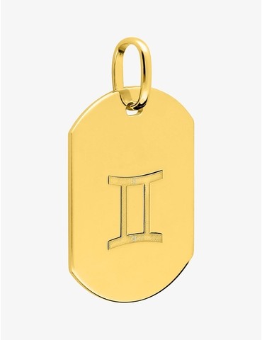 Pendentif plaqué or rond...