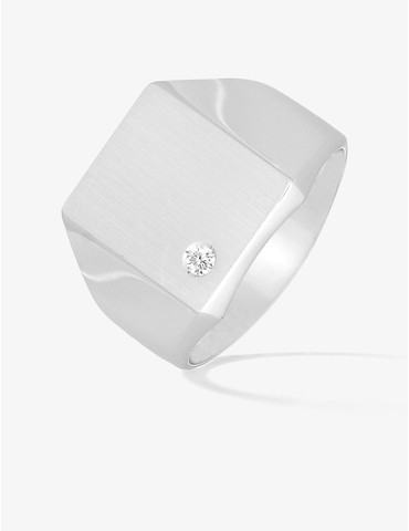Chevalière argent 925 ‰...