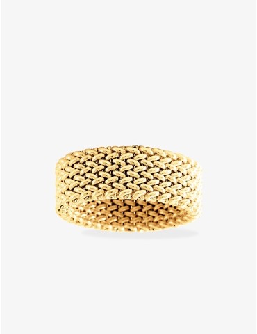 Bague fantaisie en or jaune...