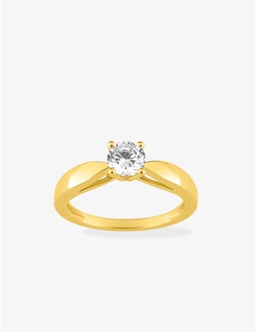 Bague type solitaire...