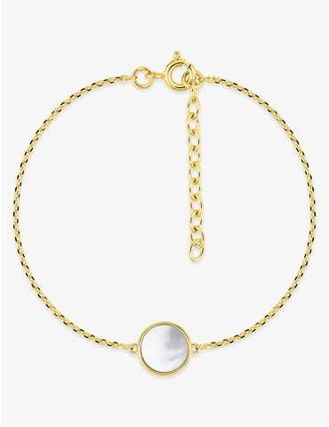 Bracelet en plaqué or jaune...