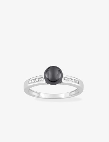 Bague en argent 925‰ rhodié...