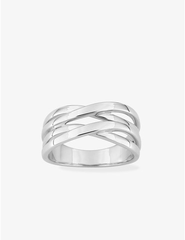 Bague en argent 925‰ rhodié...