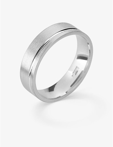 Bague alliance en argent...
