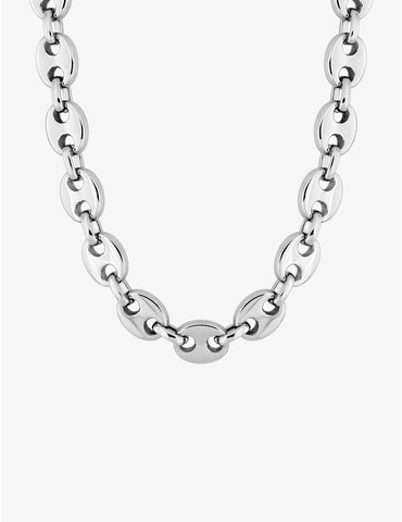Collier homme acier maille...