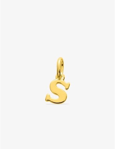 Pendentif initiale S en...
