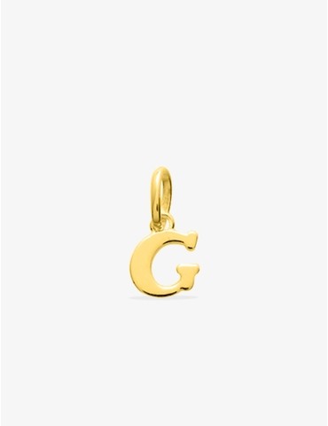 Pendentif initiale "G" en...