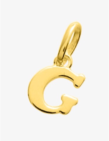Pendentif initiale "G" en...