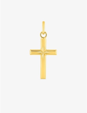 Pendentif croix en or 375 ‰...