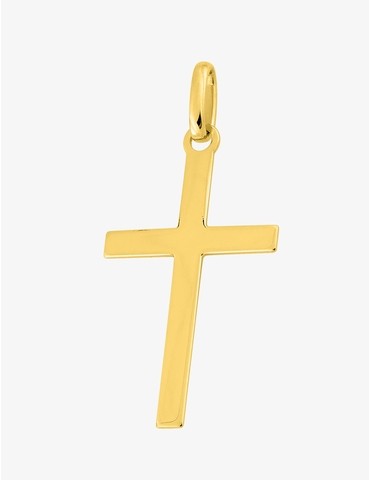 Pendentif croix or 750 ‰ jaune