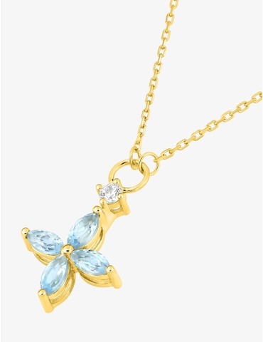 Collier en or jaune 375‰...