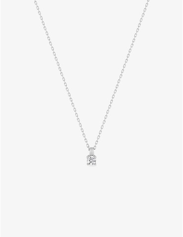 Collier or blanc 375 ‰ et...