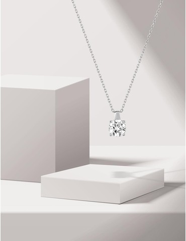 Collier or blanc 375 ‰ et...