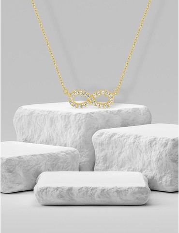 Collier Infini en or jaune...