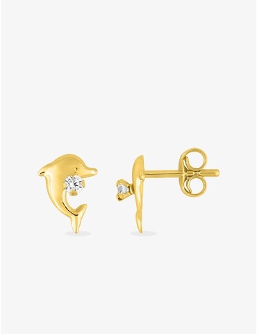 Boucles d'oreilles or jaune...