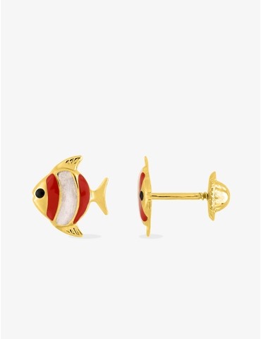 Boucles d'oreilles poisson...
