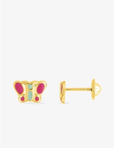 Boucles d'oreilles papillon...