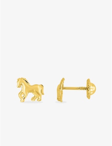 Boucles d'oreilles cheval...