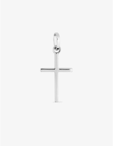 Pendentif croix en or blanc...