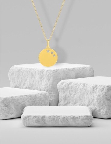 Pendentif jeton motif...