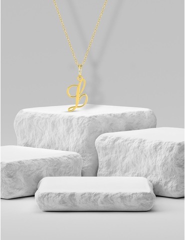 Pendentif lettre L anglaise...