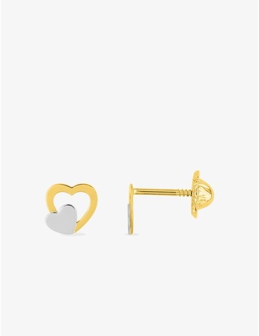 Boucles d'oreilles cœur...