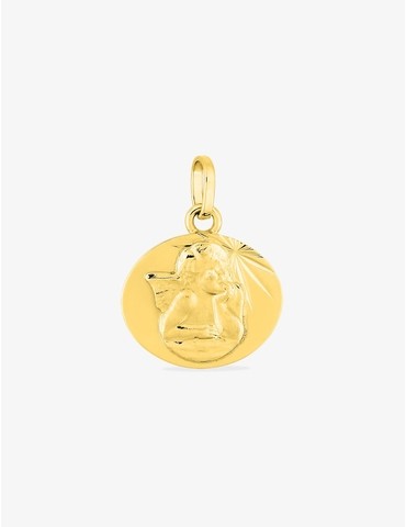 Pendentif ange or jaune 750...