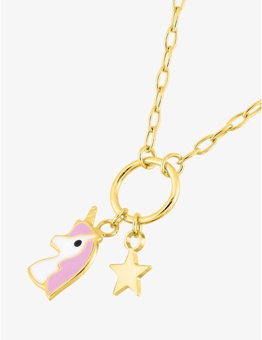 Collier enfant or jaune 375...