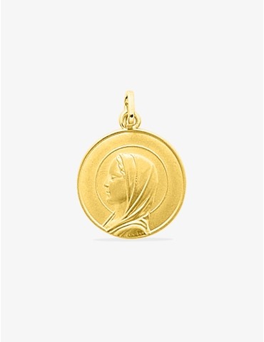 Médaille ronde Vierge or...