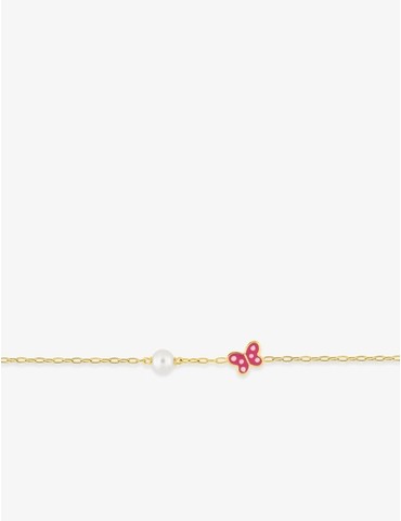 Bracelet enfant papillon en...
