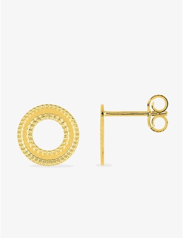 Boucles d'oreilles clous or...