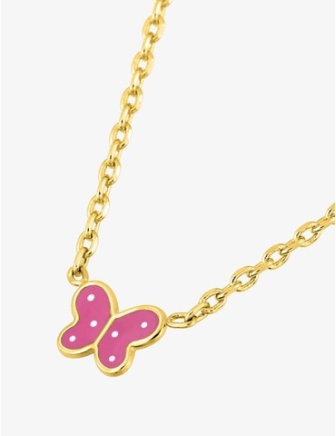 Collier plaqué or, motif...
