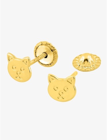 Boucles d'oreilles clou or...