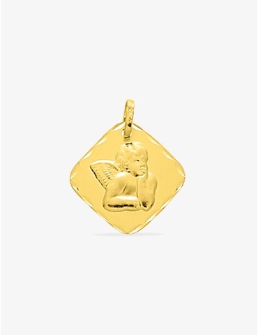 Médaille or jaune 375 ‰...