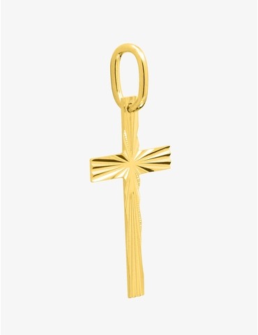 Pendentif croix or 750 ‰...