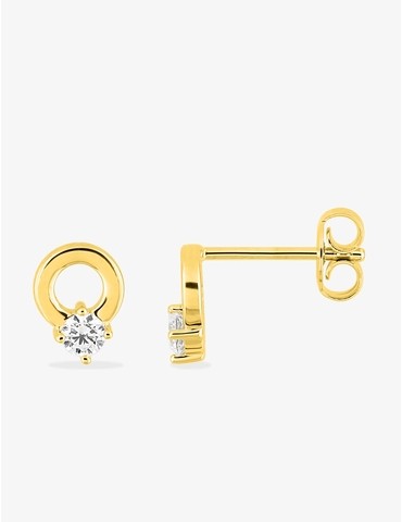 Boucles d'oreilles clou en...