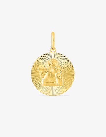 Médaille or 375 ‰ jaune...