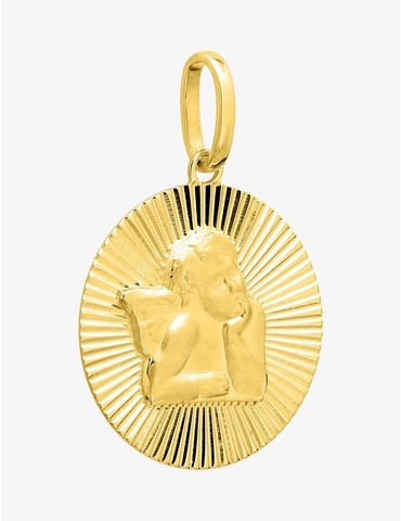 Médaille or 375 ‰ jaune...