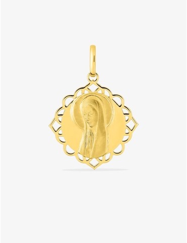 Médaille or 375 ‰ jaune...
