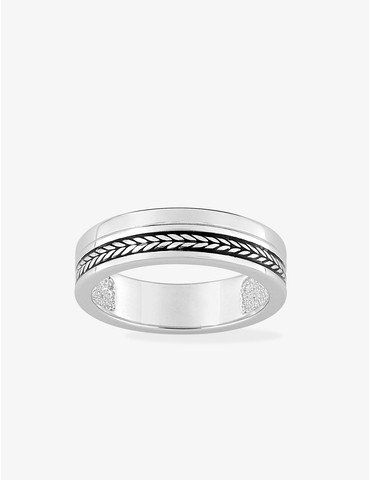 Bague homme en argent 925 ‰...