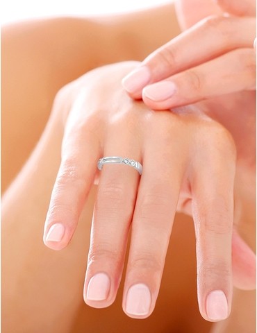 Bague en argent 925 ‰...