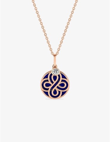 Collier Chance or rose 750‰...