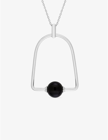Collier argent 925‰ pierre...