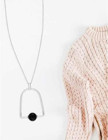 Collier argent 925‰ pierre...