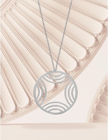 Collier argent 925 ‰ rhodié...