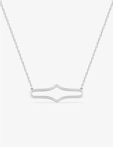 Collier argent 925‰ ovale...