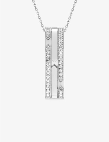 Collier argent 925 ‰ rhodié...