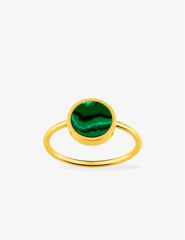 Bague or jaune 750 ‰ et...